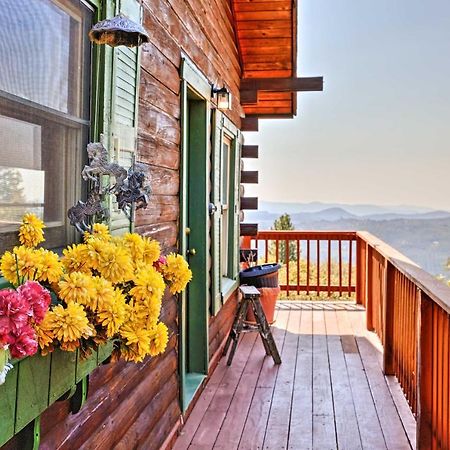 Stunning Log Cabin With Great Views, Firepit, Deck Near Twain Hart Sonora Zewnętrze zdjęcie