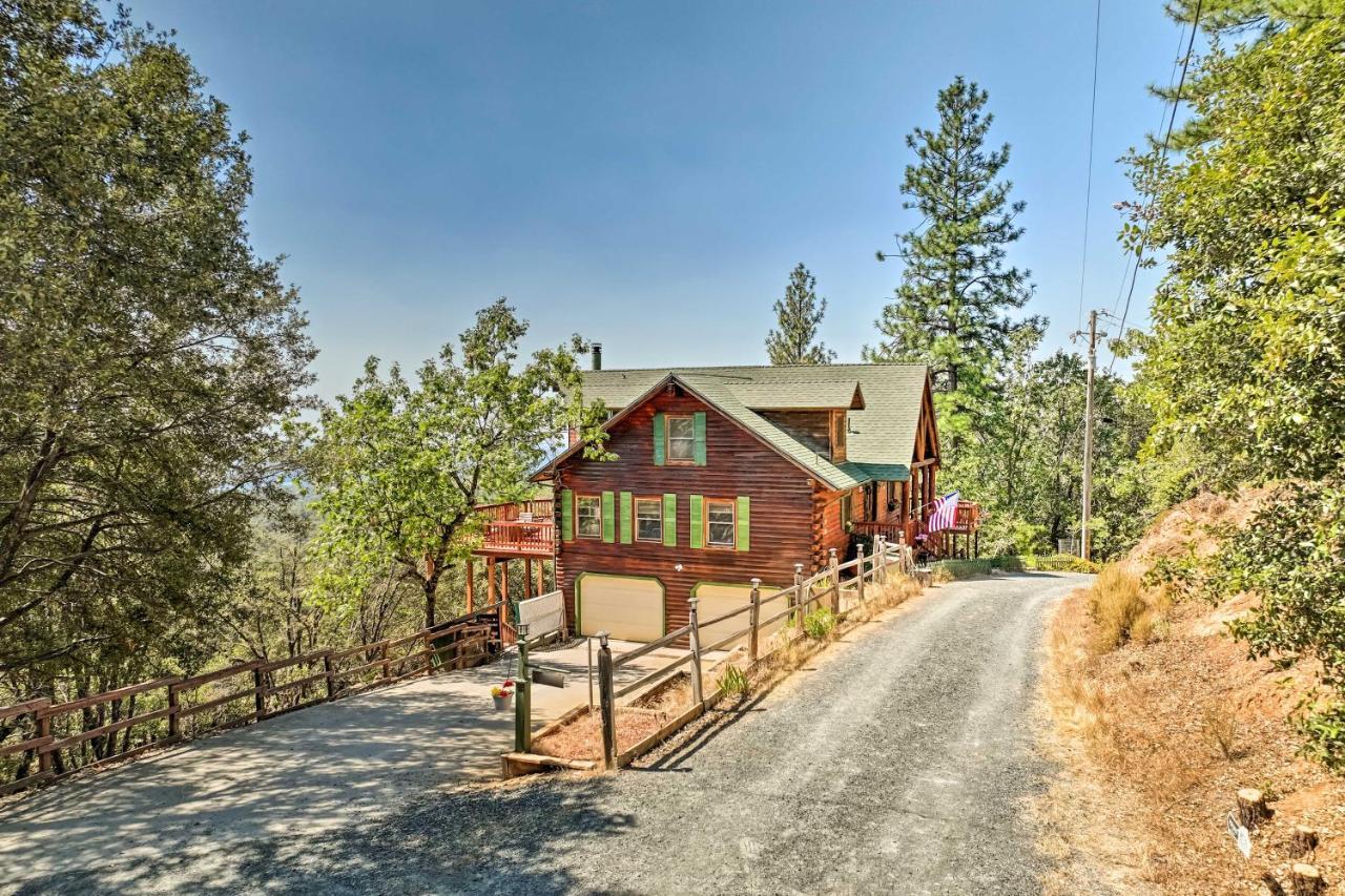 Stunning Log Cabin With Great Views, Firepit, Deck Near Twain Hart Sonora Zewnętrze zdjęcie