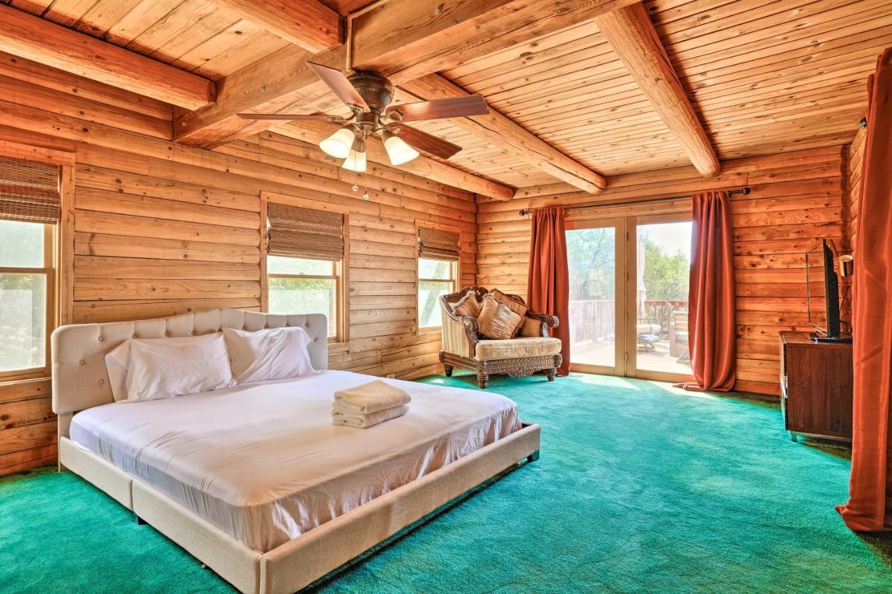 Stunning Log Cabin With Great Views, Firepit, Deck Near Twain Hart Sonora Zewnętrze zdjęcie