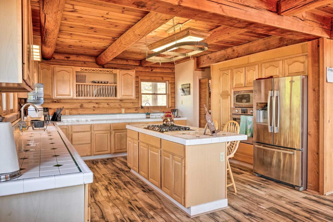 Stunning Log Cabin With Great Views, Firepit, Deck Near Twain Hart Sonora Zewnętrze zdjęcie
