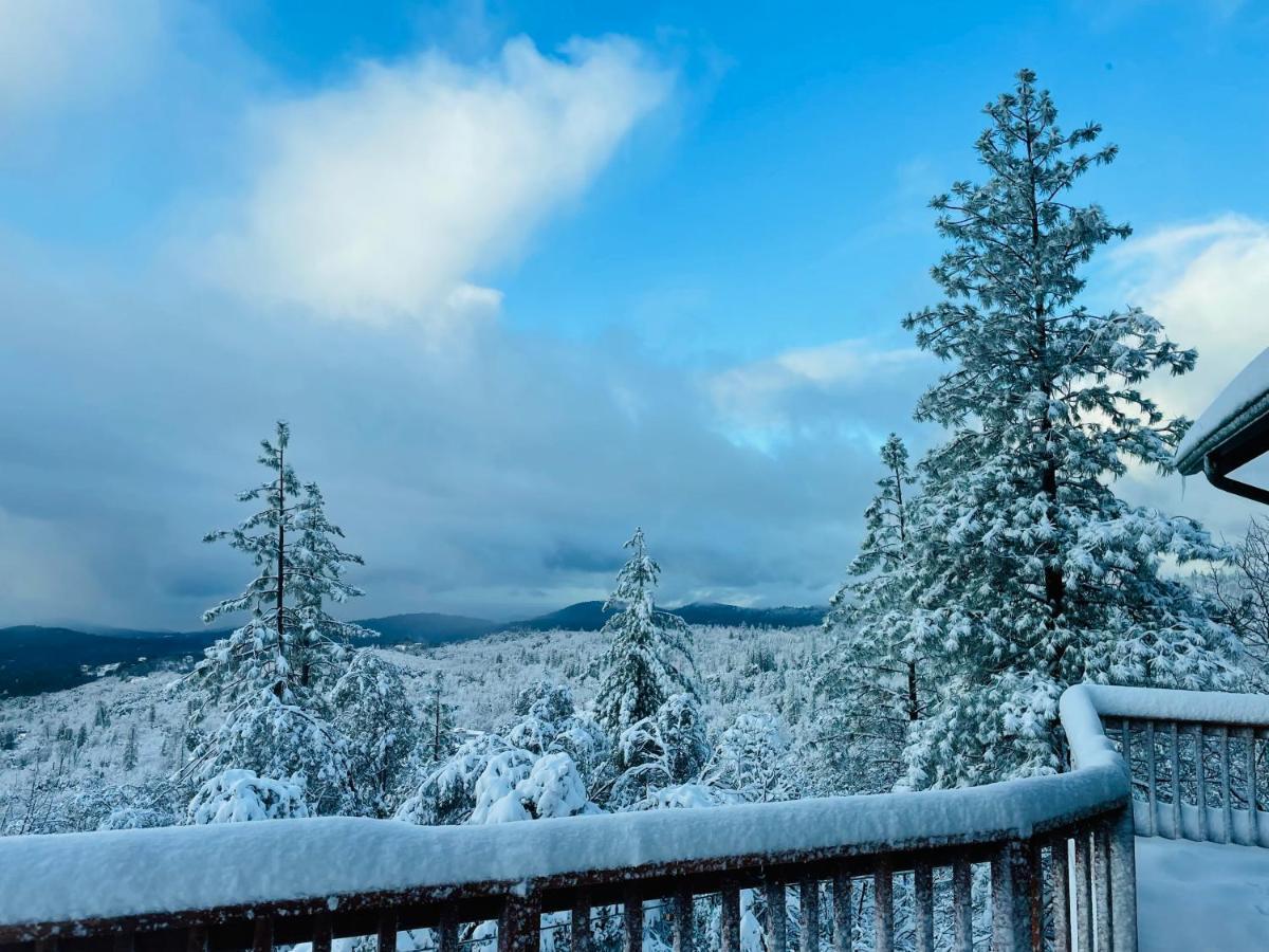 Stunning Log Cabin With Great Views, Firepit, Deck Near Twain Hart Sonora Zewnętrze zdjęcie