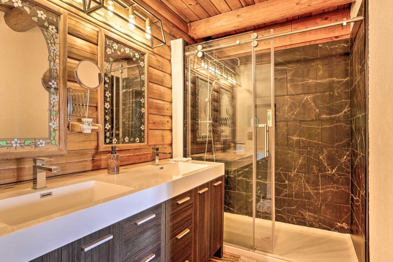 Stunning Log Cabin With Great Views, Firepit, Deck Near Twain Hart Sonora Zewnętrze zdjęcie